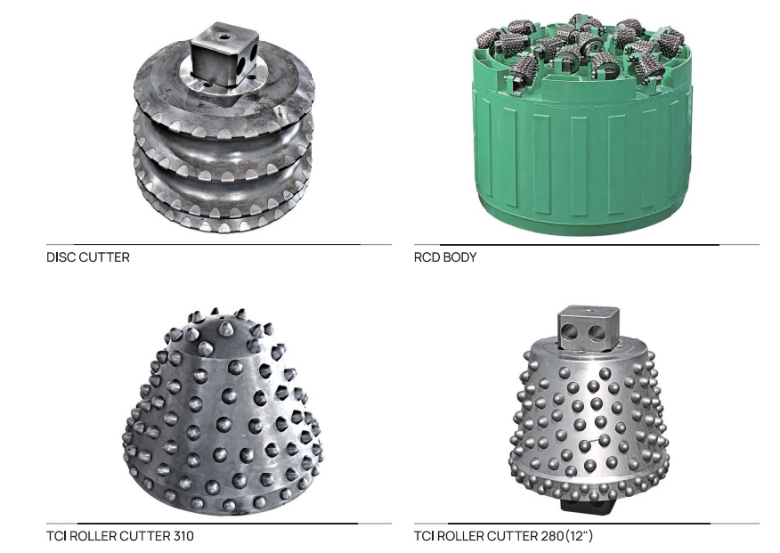 Roller & Disc Cutters | High Durability TBM Tools | Hatoon Machinery